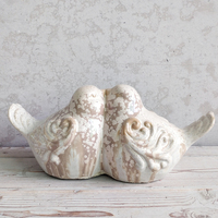Personnalisable Moderne Pièces de Jardin Animal Ornement Artisanat Céramique Oiseau Statue Maison Décor pour Salon