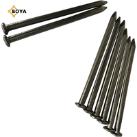 3 pouces 5 pouces prix d'usine vernis brillant plat tête ronde clou en bois clou en fer ongles communs