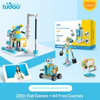 Robot Programable Educativo, Versión Power Education, en Forma de Animal, de Plástico, Funciona con Pilas, Bloques de Construcción Educativos de Ciencia, para Niños