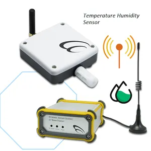 1200m Sensor de temperatura inalámbrico sht21 sensor de humedad IOT recinto datos entrantes en computadora/tableta/teléfono inteligente