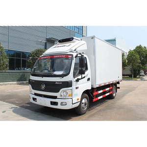 Keeyak Foton 130HP 2ton Refrigetared Truck Carrier Cooler Meat and Fish Transport Refrigerator - Product Image 5