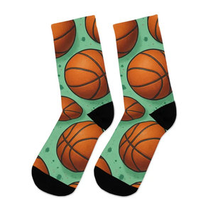 Chaussettes de sport imprimées en gros pour adultes, respirantes, pour l'été, avec motifs imprimés numériquement, pour l'entraînement sportif et la course à pied - Product Image 5