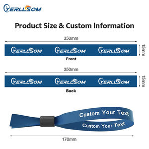 <span class=keywords><strong>Pulsera</strong></span> Tejida <span class=keywords><strong>de</strong></span> Poliéster con Estampado <span class=keywords><strong>de</strong></span> Arte Folclórico, Ecológica, Económica, con Transferencia Térmica, para Eventos y Fiestas, MOQ Bajo, Artículos Más Vendidos - Product Image 4