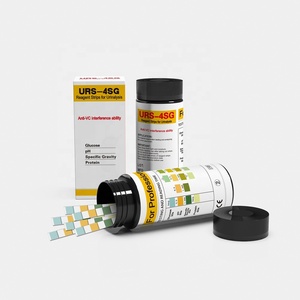 4 파라미터 소변 검사 스트립 범용 <span class=keywords><strong>ph</strong></span> 테스트 스트립 URS-4SG 100 스트립 - Product Image 2