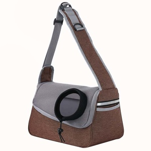 Pink Mesh <b>Pet</b> <b>Carrier</b> Bag with Breathable Design for Outdoor Use - Product Image 3