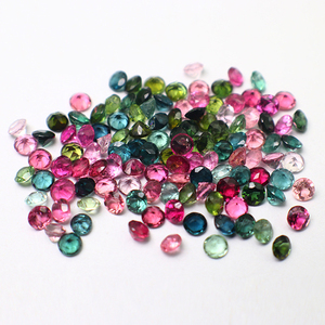 SGARIT – bijoux en pierre précieuse, couleur bonbon, ronde, naturelle, en vrac, 2mm, 3mm, 4mm, pierres précieuses multicolores, <span class=keywords><strong>Tourmaline</strong></span> - Product Image 1