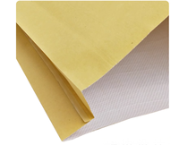Sac en papier kraft classique respectueux de l'environnement, pliage en M, 45*75cm, résistant, utilisé pour les granulés de plastique, les engrais, le carbonate de soude, les résines