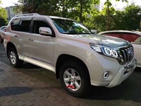 YH-C-049 YUHANG Aluminium-Dachträger für Toyota Prado FJ150 2010-2019 Silber/Schwarz Gepäckträger Dachgepäckträger