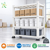 Étagères de stockage polyvalentes en FRP pour usage commercial, entrepôt, salle de stockage, et rangement de fournitures