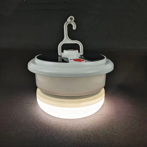 Lámpara LED Solar Portátil para Camping con Batería de Litio, Control Táctil, Clasificación IP, Luz Blanca Cálida 50000 - Product Image 5