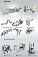 Ligne de production de machines à fabriquer des biscuits wafer Skywin