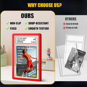 Protection de pare-chocs en silicone de qualité supérieure pour cartes de sport, basket-ball, football, vente en gros, pour cartes de collection PSA, cartes classées - Product Image 4