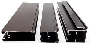 Custom Black Metal Building Materials Anodized Extruded Industrial Profile Aluminum Gusset <b>Plate</b> - Product Image 5