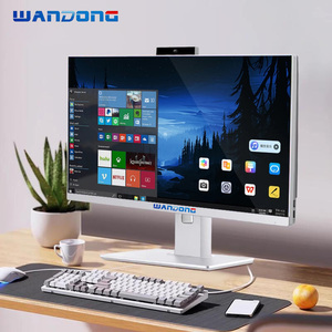 Ordinateur de bureau tout-en-un OEM 23,8 pouces Core I3 I5 I7, ordinateur de bureau pour le jeu, disque dur SSD, écran LED, DDR3, AIO, ordinateur monobloc - Product Image 1