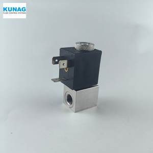 Vanne solénoïde en acier inoxydable 3011-A2 G1-8 double normalement fermée électro-pneumatique pour milieux à température normale - Product Image 4