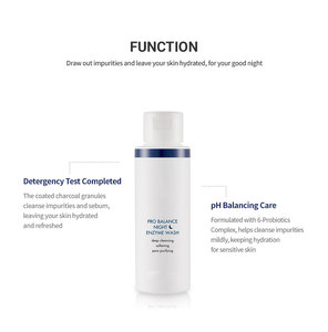 Nettoyant pour le visage Balance Night Enzyme avec complexe de probiotiques Animo Acides éliminant doucement les cellules mortes de la peau Nettoyant pour le visage - Product Image 3