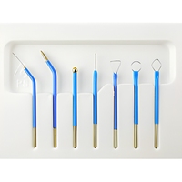Ensemble d'électrodes de cautérisation Ellman Pacho Industries, 7 pièces, pointe en acier inoxydable, électrochirurgicales, réutilisables, autoclavables, instruments CE