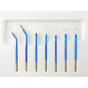 Juego de Electrodos de Cauterización Ellman, 7 Piezas, Electrodos Electroquirúrgicos con Punta de Tungsteno, Reutilizables, Autoclavables, Certificados por la CE - Product Image 1