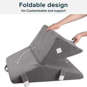 <span class=keywords><strong>Almohada</strong></span> de <span class=keywords><strong>cuña</strong></span> para dormir <span class=keywords><strong>Almohada</strong></span> de inclinación de espuma viscoelástica ajustable para después de la cirugía Reflujo ácido y ronquidos Almohadas de <span class=keywords><strong>cuña</strong></span> triangulares - Product Image 6