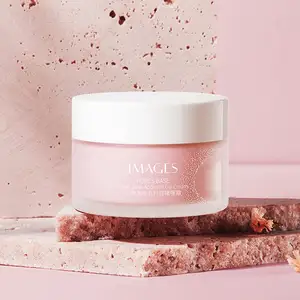 OEM IMAGES Private Label Kräuter natürliche rosa glättende Haut Schönheit wasserdichte kosmetische Foundation Make-up Basis creme