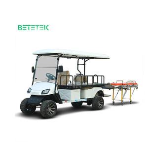 Carrito de Golf Eléctrico de Emergencia Médica con Batería de Litio para Hoteles y Hospitales, Transporte Rápido para Carreteras No Públicas - Product Image 4