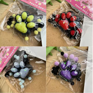 <b>Cat</b> Paw Vent Toy TPR Stress Relief Funny <b>Squishy</b> Toys Kitten Squeeze Pinching Kitten Fidget Toy for 5-7 Years Children Wholesale - Product Image 1