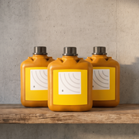 Nouvelle bouteille d'encre à solvant vide réutilisable de haute qualité de marque MXT avec puce RFID pour les machines de codage CIJ de la série Domino AX