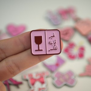 ملصقات هاتف وردية لطيفة للفتيات، ملصقات فينيل مخصصة، ملصقات كرتونية جمالية لحافظة الهاتف والكمبيوتر المحمول وزجاجة الماء - Product Image 2