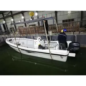 YAMANE YACHT 20ft ราคาถูกไฟเบอร์กลาส Easy คอนโซลกลาง River ตกปลา Panga ตกปลา Ferry