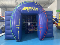 Système de jeu interactif bataille légère arène gonflable carnaval jeu interactif ips gonflable à vendre