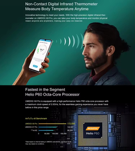 Umidigi <span class=keywords><strong>A9</strong></span> Pro điện thoại thông minh 6GB 128GB 6.3inch Điện thoại di động pin 4150mAh mạng 4 gam di động điện thoại thông minh - Product Image 5