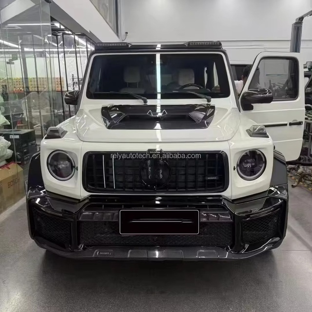 G900 Rocket Kit Carbon Fiber Parts G900 Rocket Edition Bumper and Hub for G500 G63 W463 G Wagon