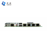 Carte mère Mini ITX sans ventilateur Intel Celeron J1900, 4 ports LAN Gigabit Intel I211, 6 ports USB, 1 port COM, DDR3L 8 Go, DC12V, carte mère pare-feu
