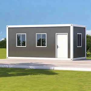 Prefab Office Modern <b>Portable</b> Mobile Shipping Tiny Home Movable Casa Modular Prefabricada Detachable Container House - Product Image 1