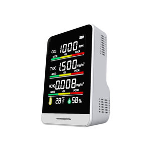 Detector de CO2, TVOC y HCHO, Medidor de Temperatura y Humedad Interior, Detector Portátil de Calidad del Aire, Monitor de Calidad Ambiental - Product Image 3
