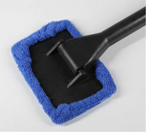 車窓クリーナーブラシキット、ウィンドシールドクリーニング洗浄ツール、内部インテリアオートガラスワイパー、ロングハンドル付き、車用アクセサリー - Product Image 6