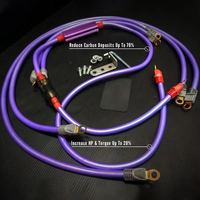 Câble de mise à la terre universel pour voiture, câble de charge et de suralimentation, et kit de modification du système de câbles d'alternateur, accessoires automobiles