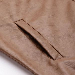 2026 New Design Genuine Leather <b>Jacket</b> for <b>Men</b> Leather Material Full Sleeves Street Wear Professional Leather <b>Jacket</b> - Product Image 5