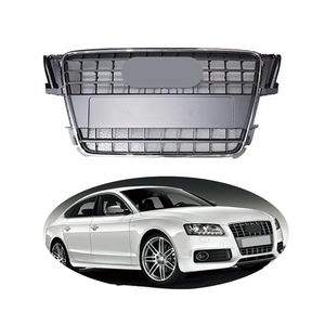 Accessoires de voiture Facelift Body Kit Systems Black Chrome Grille pour <span class=keywords><strong>AUDI</strong></span> A5 <span class=keywords><strong>S5</strong></span> Style <span class=keywords><strong>2008</strong></span> - 2012 - Product Image 1