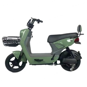 Bicicleta Eléctrica Urbana Monoplaza de 48V 350W, 14 Pulgadas, con Motor Trasero Inteligente Digital Electrónico, 3 Velocidades, Scooter/Motocicleta de Acero para Adultos - Product Image 2