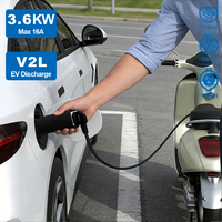 Adaptateur V2L USA Type 1 vers prise secteur pour Hyundai Kona, Kia Niro EV, Subaru Solterra – Déchargeur de charge pour véhicule, alimentation d'urgence