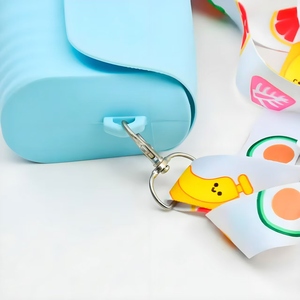Small Silicone Crossbody Bag Buckle Waterproof Makeup Pouch Organizer <b>Wristlet</b> Clutch Purse with Magnetic for Women - Product Image 3
