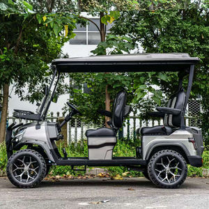 Voiture de golf électrique à prix avantageux, <span class=keywords><strong>4</strong></span> places, batterie au lithium 72V, voiture de golf à vendre - Product Image 2