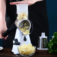 Vente en gros, Mandoline manuelle multifonction en acier inoxydable, trancheuse à légumes, hachoir à aliments