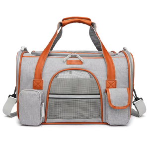 Özel Logo açık seyahat katlanabilir yumuşak evcil hayvan taşıyıcı çanta taşınabilir evcil hayvan malzemeleri taşıyıcı fabrika yapımı - Product Image 2
