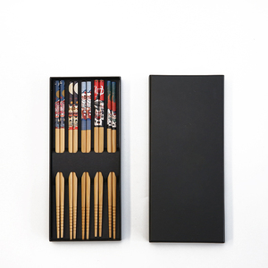 Meilleure vente de baguettes réutilisables baguettes <span class=keywords><strong>sushi</strong></span> baguettes en bambou à prix réduit - Product Image 6