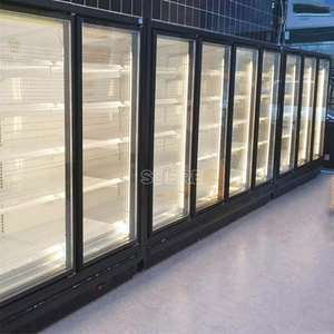 2/3/4/5/6 cửa tủ lạnh cửa kính tủ lạnh tủ lạnh thương mại - Product Image 5