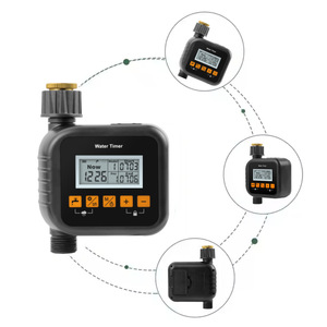 Smart Water <b>Timer</b> With Rain Sensor Outdoor Drip Irrigation System Battery Powered Garden Irrigation Tool A1 Model - Product Image 1