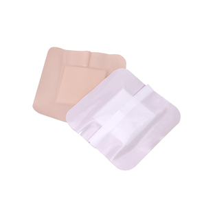 <span class=keywords><strong>Pansement</strong></span> en mousse de polyuréthane adhésif au <span class=keywords><strong>silicone</strong></span>, stérile, doux, hautement absorbant, pour ulcères, escarres et brûlures - Product Image 3