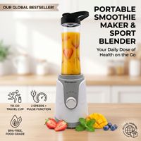 Exclusieve 110V/220V draagbare BPA-vrije, food-grade 500W blender met roestvrijstalen messen voor huishoudelijk gebruik, fruitblender, hogesnelheidsblender
